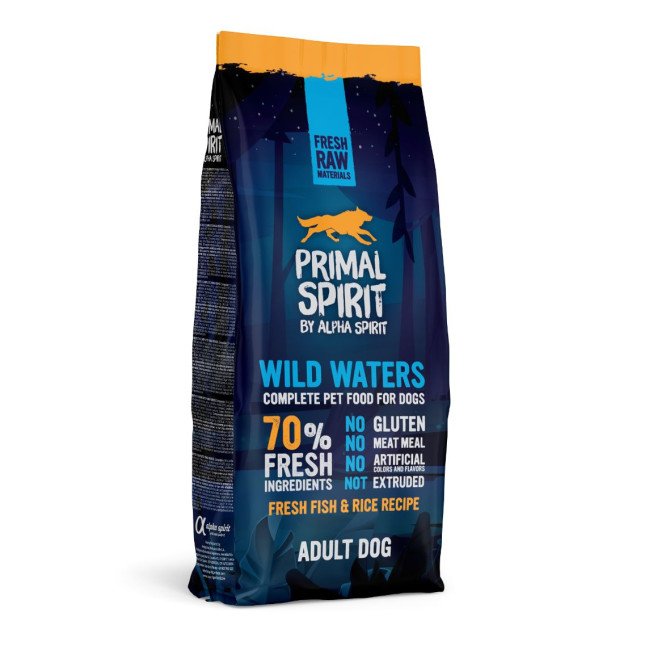 PRIMAL 70% Wild Waters Dog Food 12kg