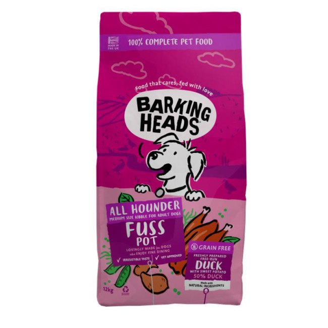 Barking Heads Fuss Pot Duck su antiena 12kg