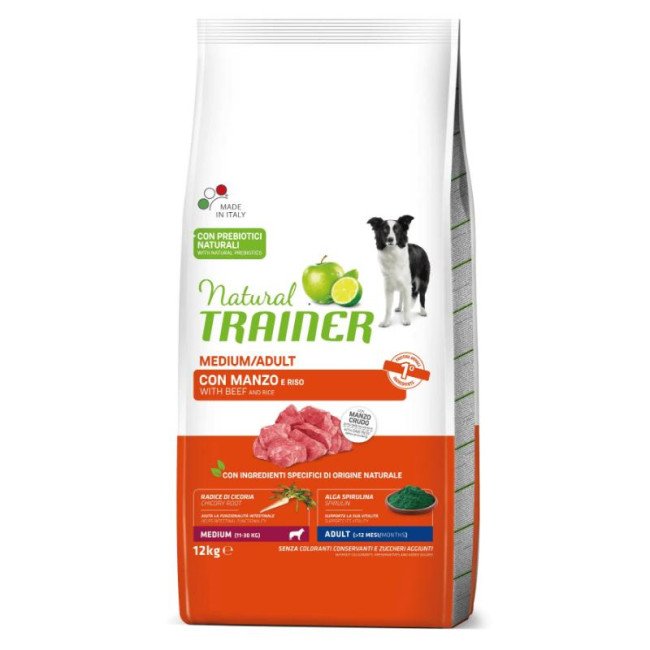 Natural Trainer MEDIUM ADULT su jautiena 12kg